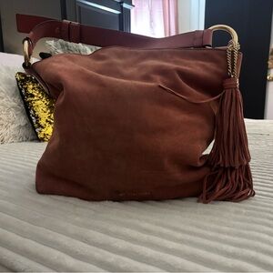 Michael Kors Suede Shoulder Bag
